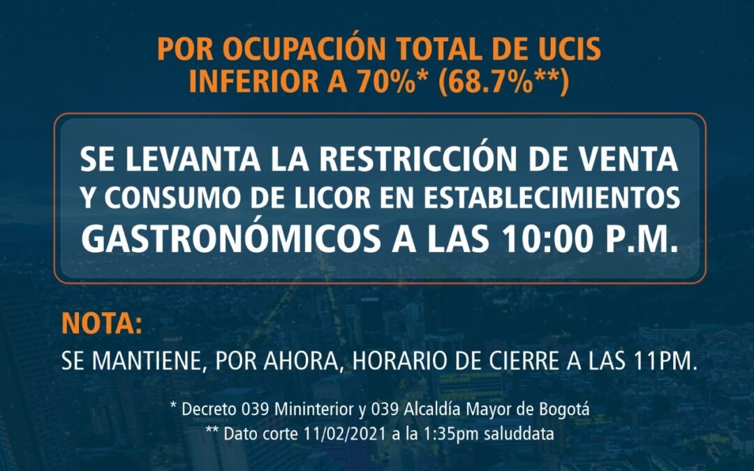 ¡ATENCIÓN BOGOTÁ!