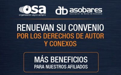 Renovamos y ampliamos Convenio con la Organización Sayco & Acinpro