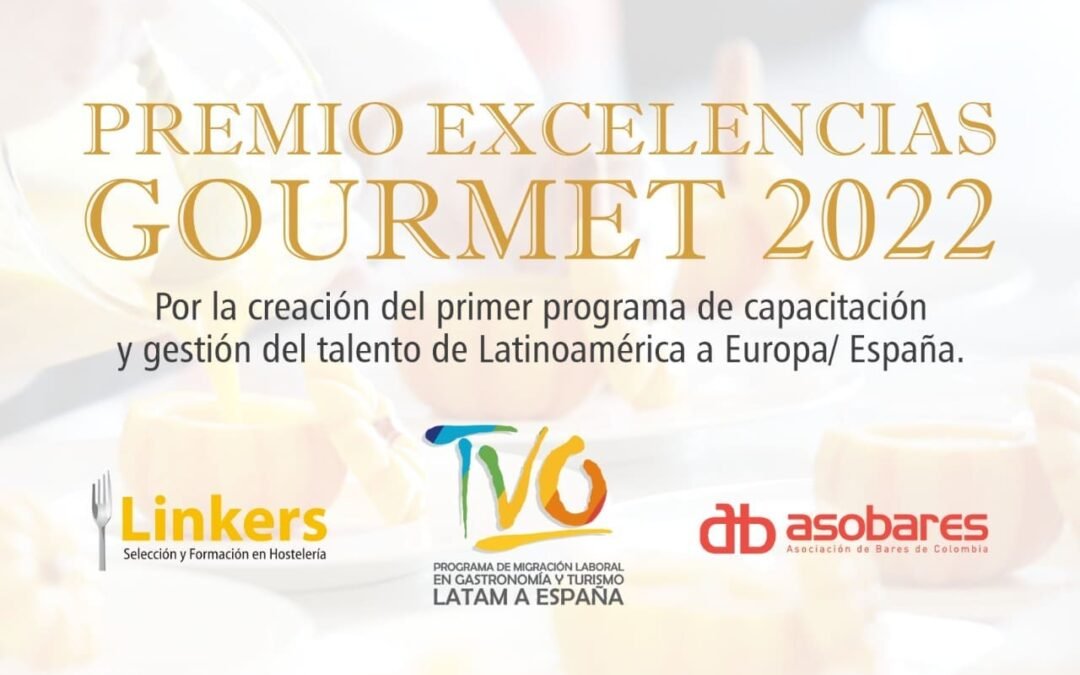 El programa de migración laboral “TVO LATAM” dirigido por el Grupo Linkers de España, en alianza con Asobares Colombia, recibe premio en FITUR (Madrid)
