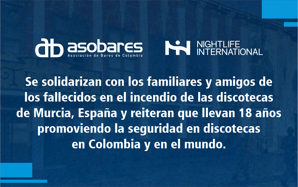 Asobares Colombia y la Asociación Internacional de Ocio Nocturno– International Nightlife Association-