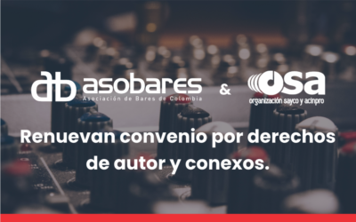 ASOBARES y OSA, renuevan convenio por derechos